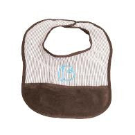 Mint Chocolate Baby Bib Personalized 