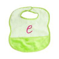 Mint Lime Baby Bib Personalized 