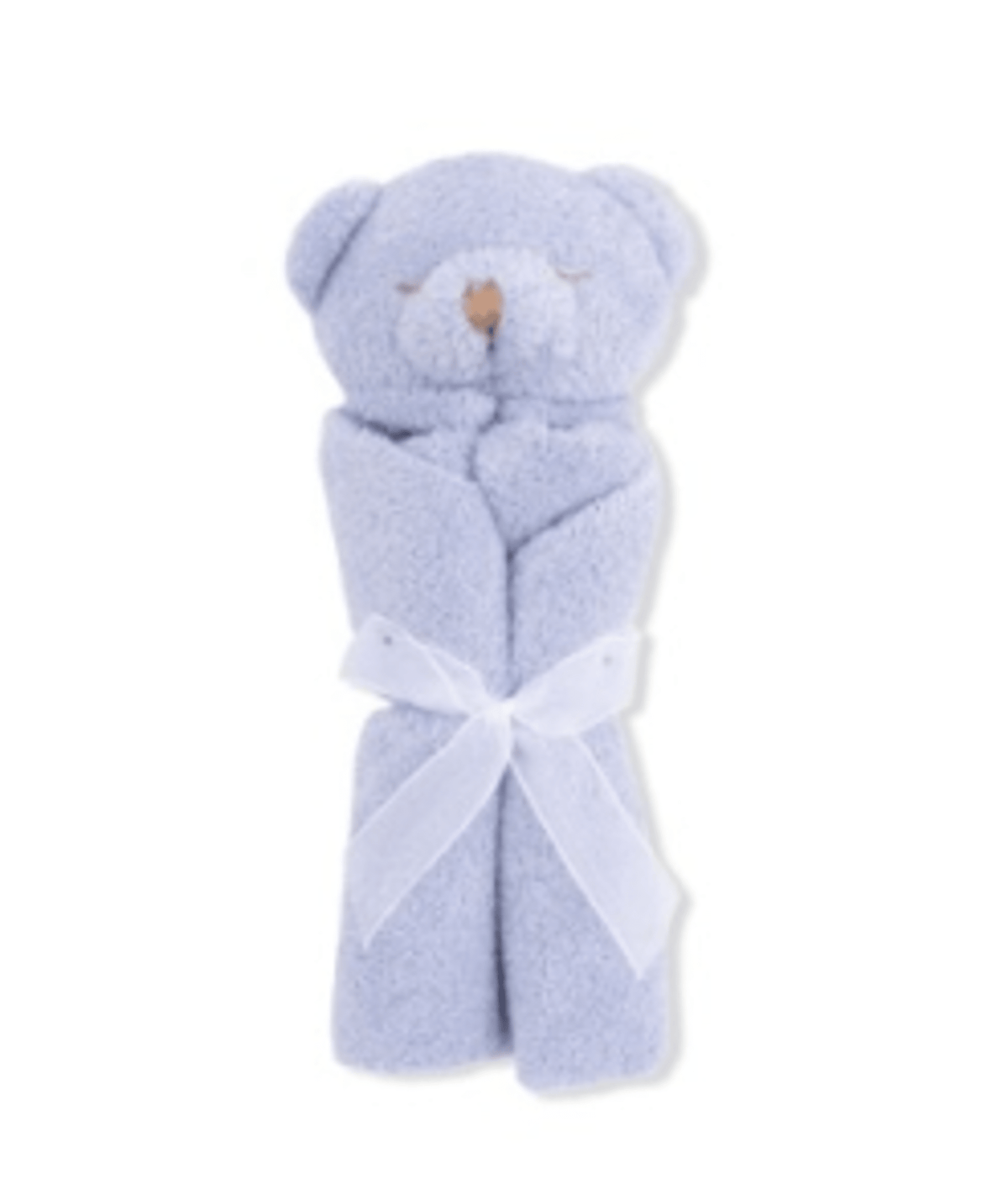 NEW Angel Dear Dusty Blue Bear Personalized Security Blanket Lovey - myembroideredgifts-com - Angel Dear