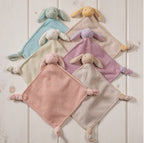 Nibbles Bunny Green Blankie Personalized - myembroideredgifts - com - Mary Meyer