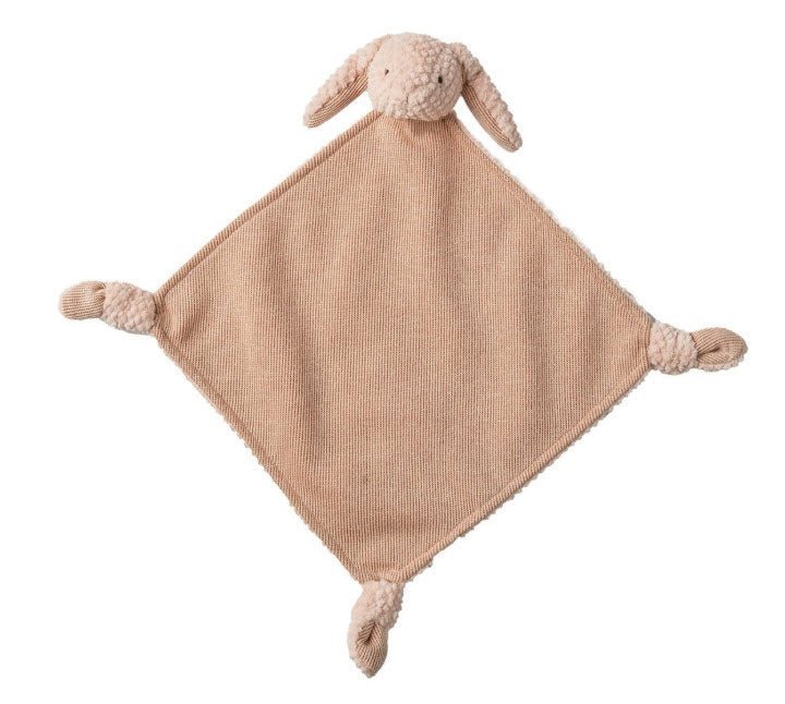 Nibbles Bunny Pink Blankie Personalized - myembroideredgifts-com - Mary Meyer