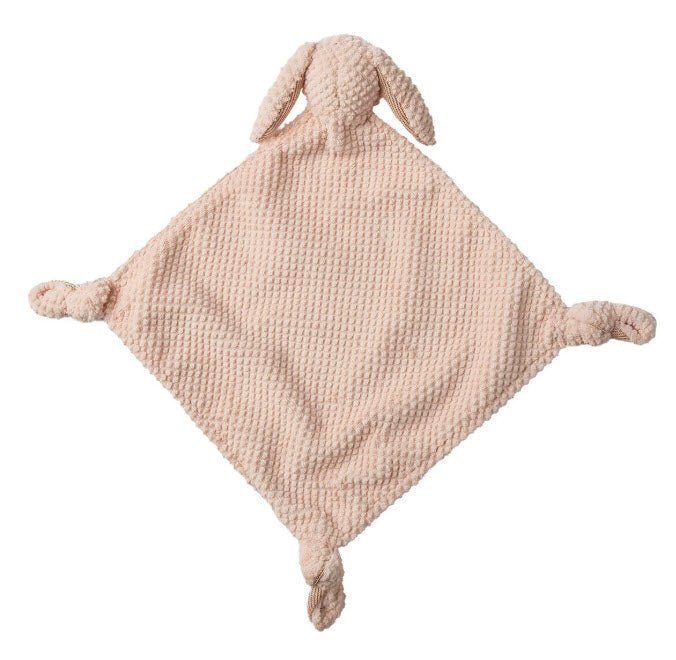 Nibbles Bunny Pink Blankie Personalized - myembroideredgifts-com - Mary Meyer