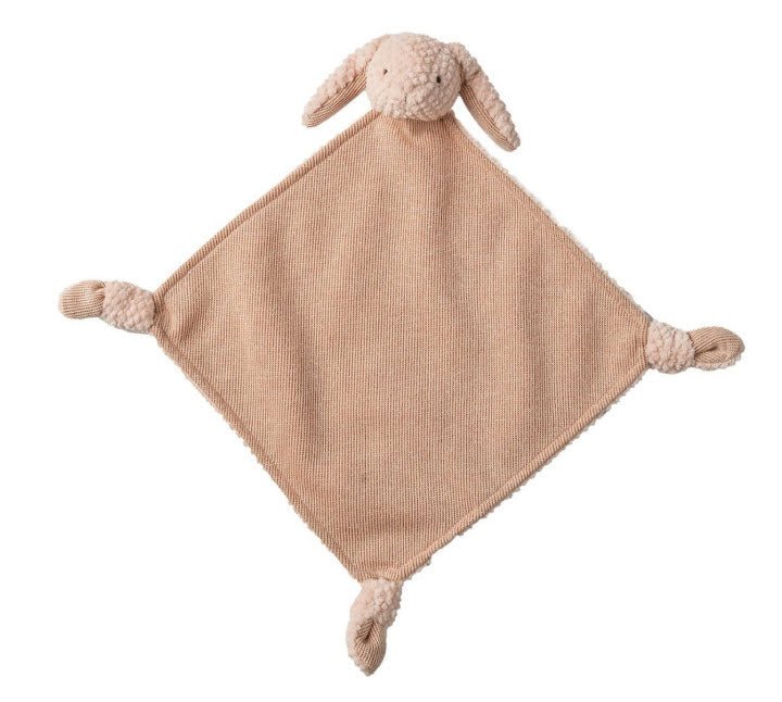 Nibbles Bunny Pink Blankie Personalized - myembroideredgifts - com - Mary Meyer