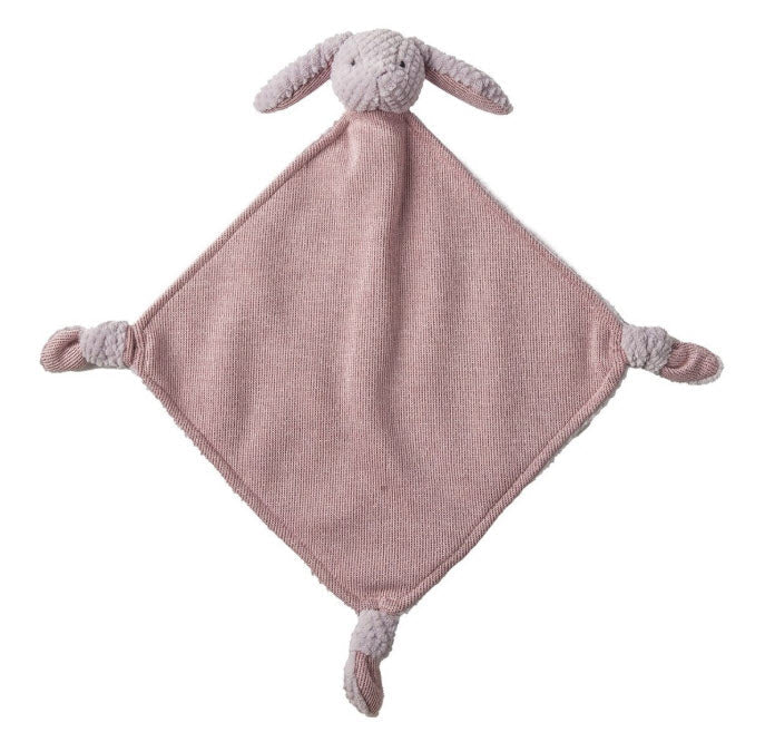 Nibbles Bunny Purple Blankie Personalized - myembroideredgifts - com - Mary Meyer