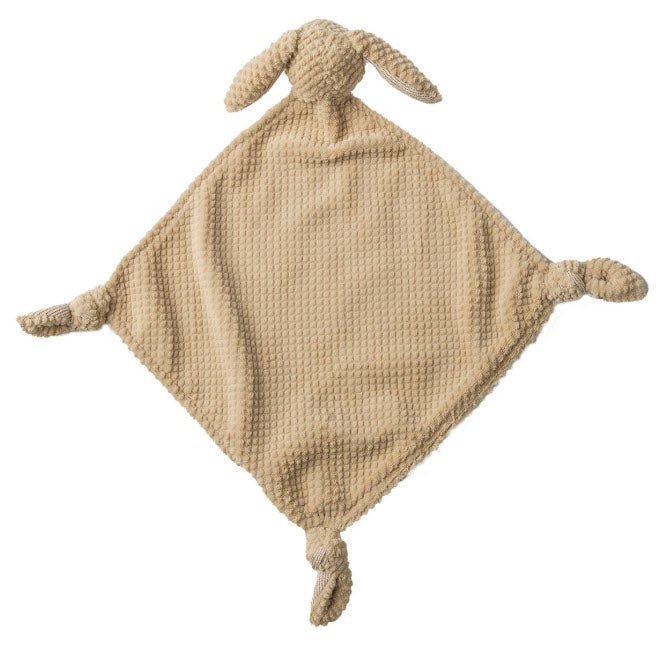 Nibbles Bunny Tan Blankie Personalized - myembroideredgifts-com - Mary Meyer