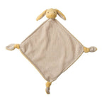 Nibbles Bunny Yellow Blankie Personalized - myembroideredgifts-com - Mary Meyer