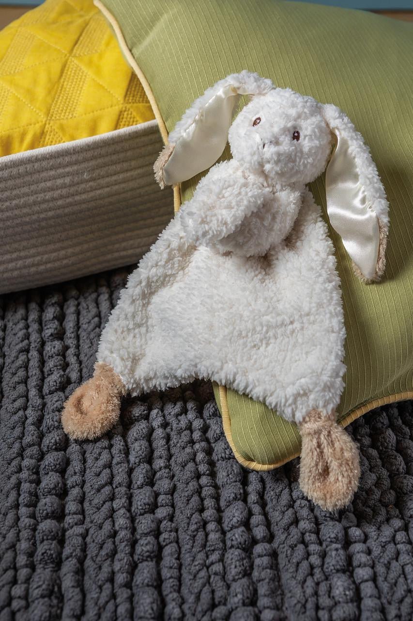 Oatmeal Bunny Lovey Personalized - myembroideredgifts-com - Mary Meyer