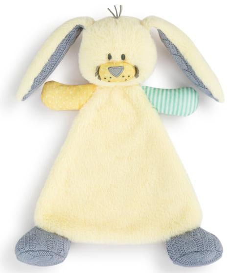 Oddball Bunny Blankie Personalized - myembroideredgifts-com - Demdaco