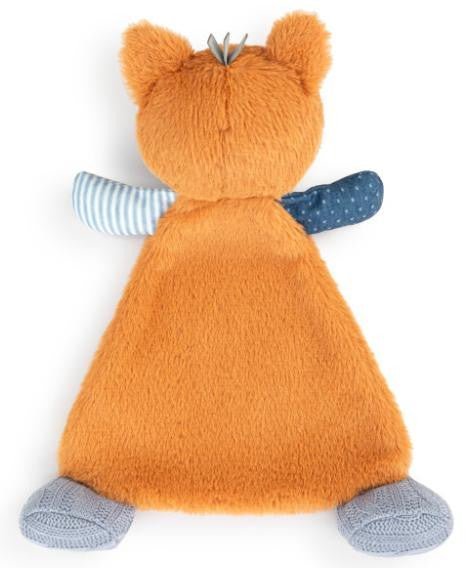 Oddball Fox Blankie Personalized - myembroideredgifts-com - Demdaco