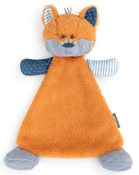 Oddball Fox Blankie Personalized - myembroideredgifts-com - Demdaco