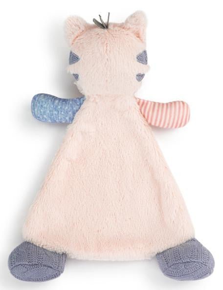 Oddball Kitty Blankie Personalized - myembroideredgifts-com - Demdaco
