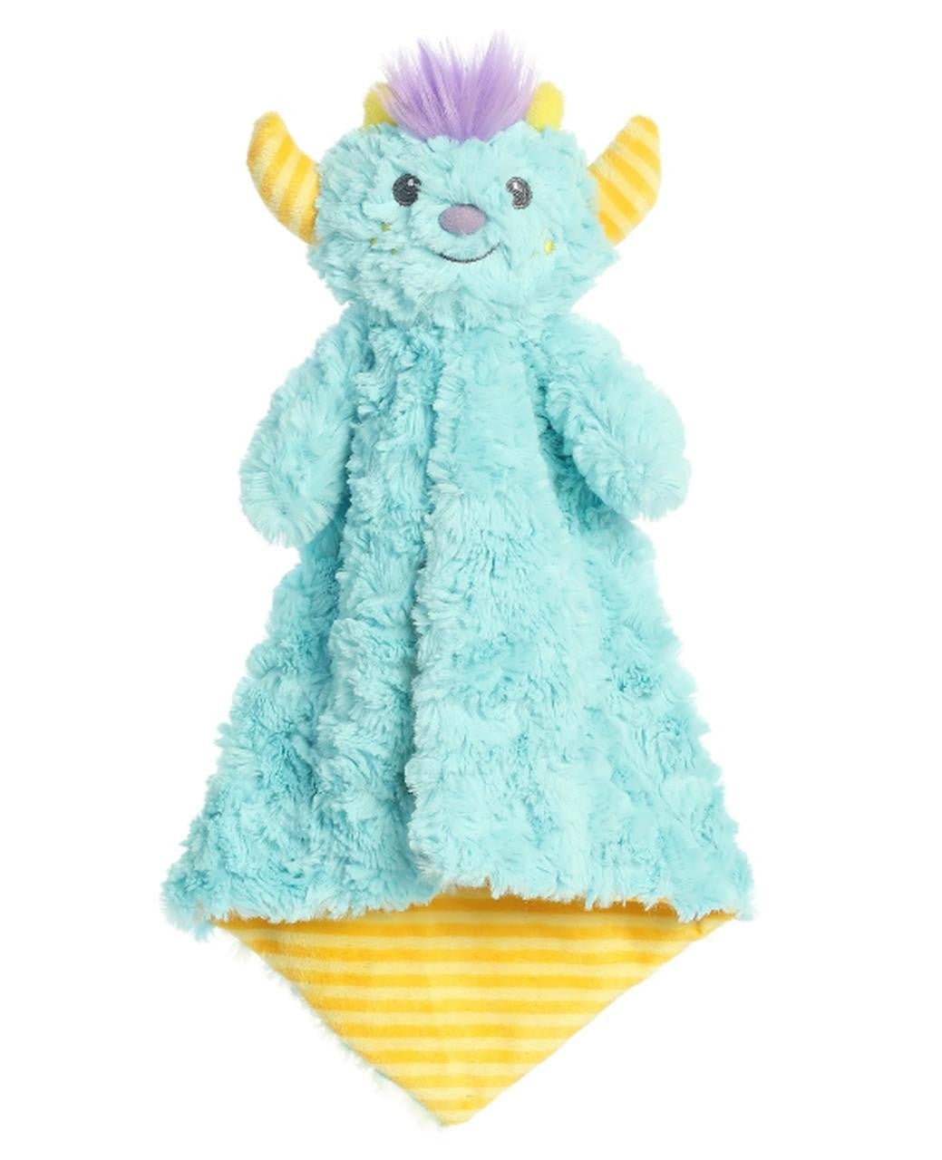 Personalized Kazu Monster Luvster by Ebba – Soft Plush Blanket Toy - myembroideredgifts-com - Ebba