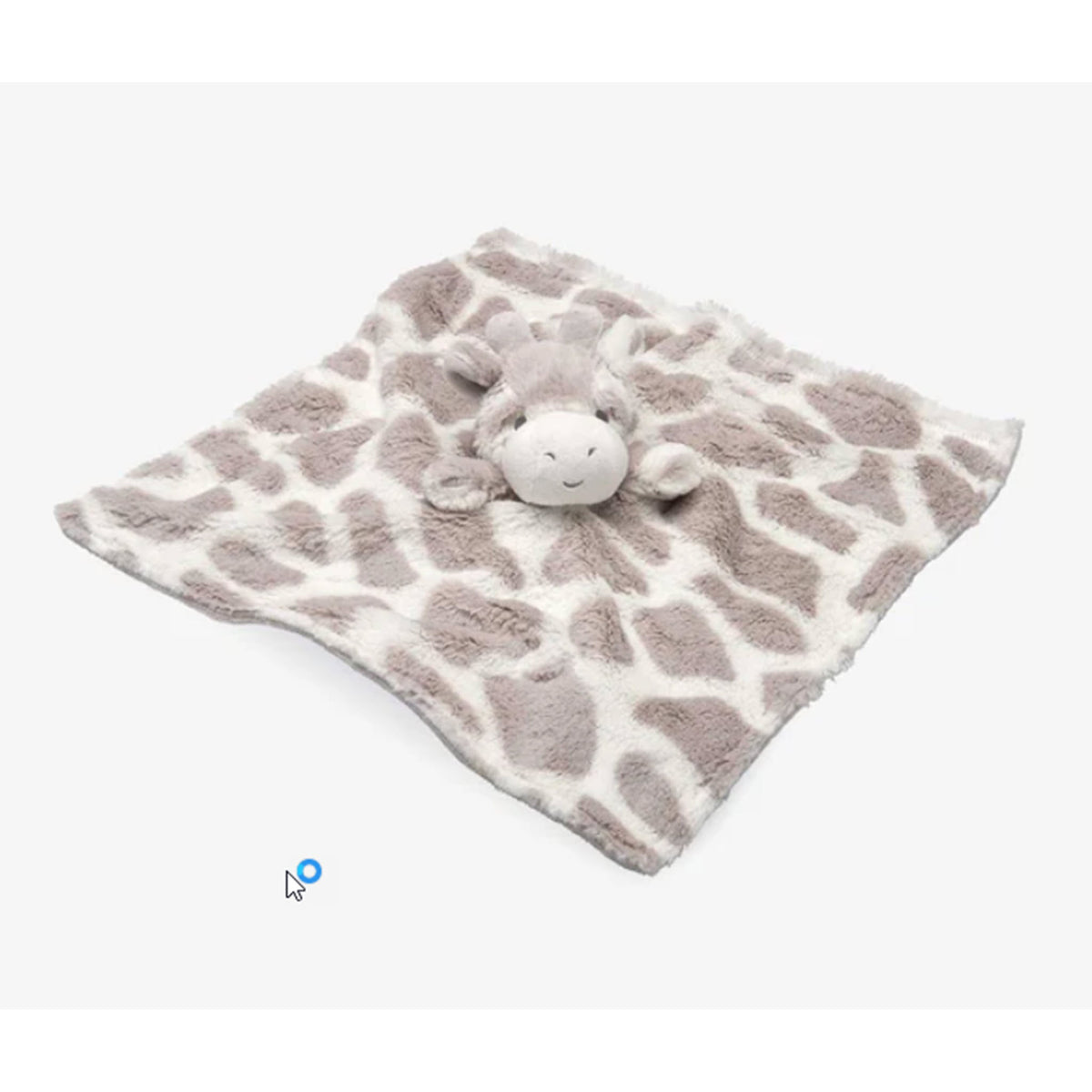 Plush Giraffe Baby Security Blanket Personalized - myembroideredgifts-com - Elegant Baby
