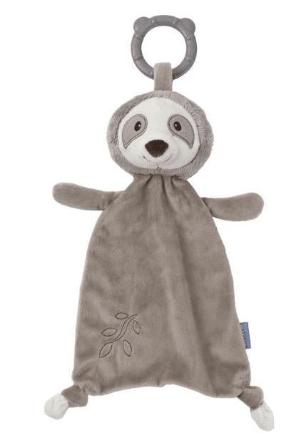 Reese Sloth Teether Lovey Personalized - myembroideredgifts-com - Baby Gund