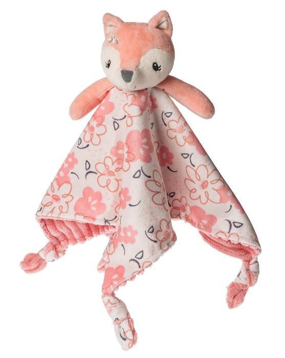 Sweet-n-Sassy Fox Character Blanket Personalized - myembroideredgifts-com - Mary Meyer