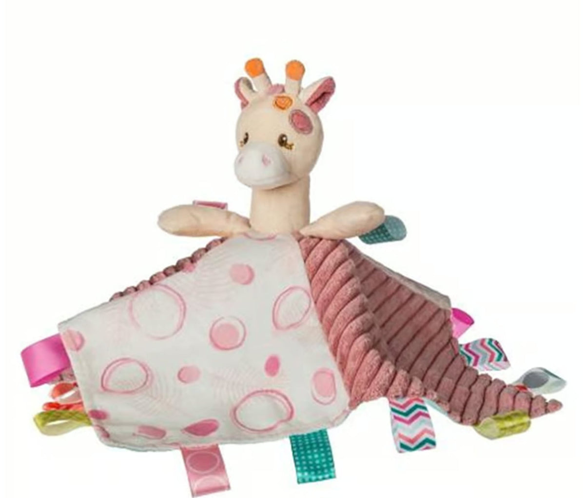 Tilly Giraffe Taggies Character Blanket Personalized - myembroideredgifts-com - Mary Meyer