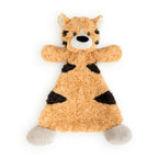 Tobias Tiger Rattle Blankie Personalized - myembroideredgifts-com - Demdaco