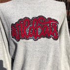 Wildcats Applique Fleece Sweatshirt - myembroideredgifts-com - Pennant